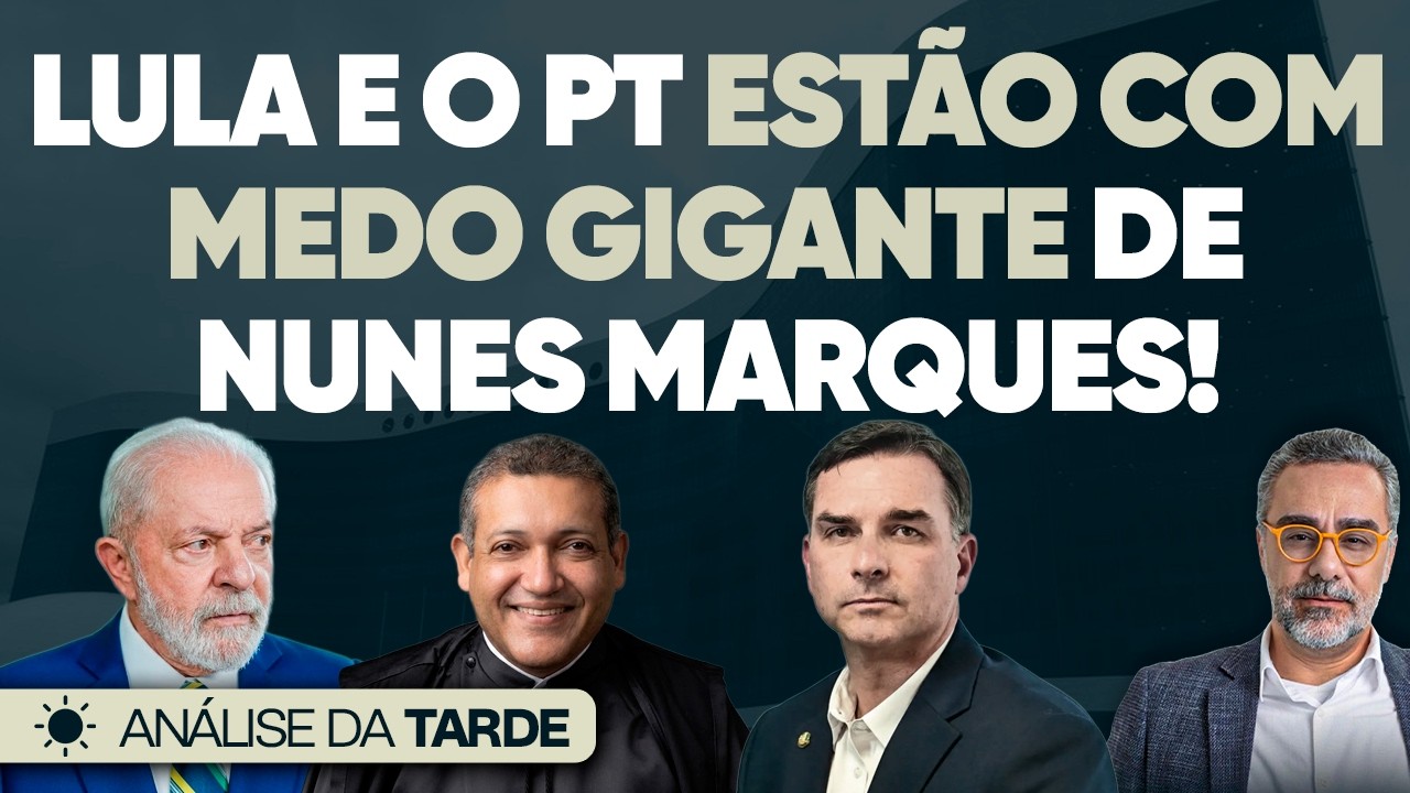 🚨 Lula Está Com Medo Gigantesco de Nunes Marques!