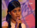 Sung on Mihadhaan show on TVM - year 2006
