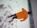 Boina y Isanca  Corriendo en la nieve