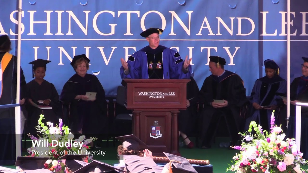 Washington and Lee University Undergraduate Baccalaureate 2019 featuring Kerry A. Egan ’95