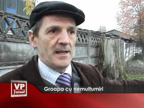 Groapa cu nemulţumiri