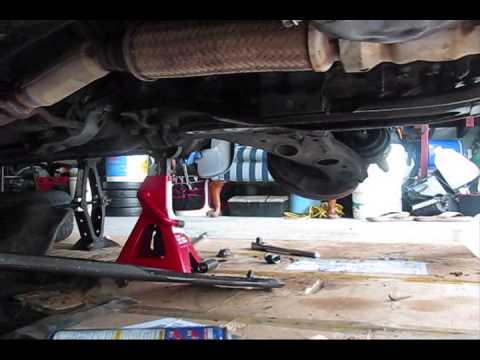 How to replace Transmission Mazda 626 part4