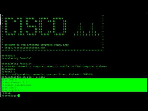 how to remove vty password