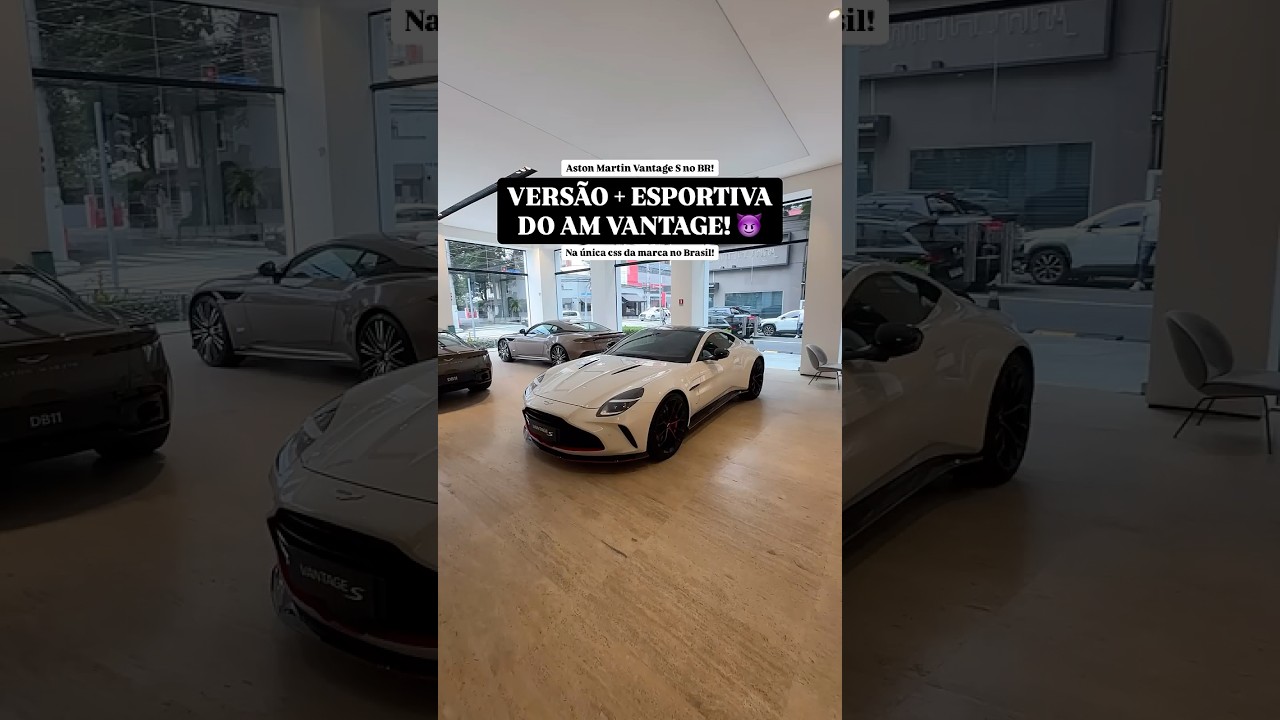 VERSÃO + ESPORTIVO DO AM VANTAGE!