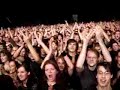 David Draiman addressing the crowd in Dusseldorf