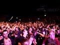 David Draiman addressing the crowd in Dusseldorf
