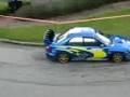 videos de subaru impreza wrc qui prend ses virages tout en drift