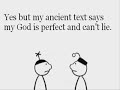 An argument with someone from a different faith An argument with someone from a different faith