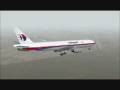 Malaysia Airlines Landing at Dhaka