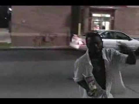 Bum - crackhead, homeless man, j slash sings three songs in the wendys drive thru, and gives a interview at the end....He did all of this for 2 dollar's...