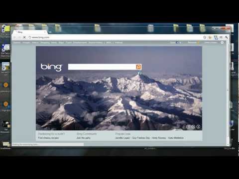 how to change homepage from bing to google