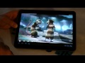 Galaxy Tab 10.1v test multimedia and Games
