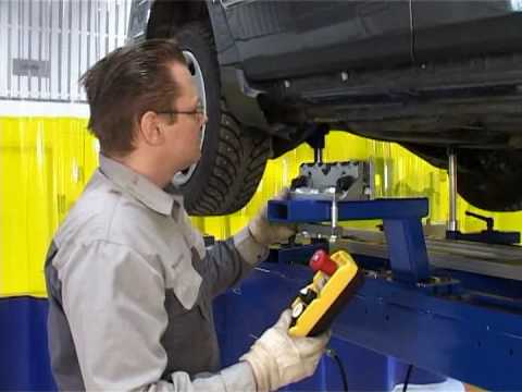 Bench repair Fast 42 | Factory Volkswagen crane