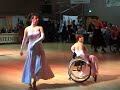 http://www.elien-greet.beAn internation championship wheelchair dancing. You see the final of the Amateurs Combi 2 Standard