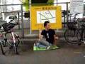 Where the hell is Issei doing yoga?