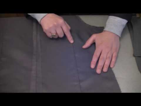 how to fasten the back of a waistcoat