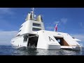 Andrey Melnichenkos $300 Million Super Mega Yacht "A" at Surin Bay Phuket Thailand January 2012 HD