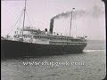 A Busy Day In New York Harbor 1934