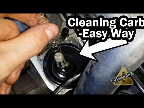 how to clean a ninja 250 carburetor