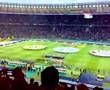 DFB-Pokalfinale: Einlauf der Mannschaften, Hymne, Anpfiff