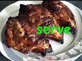 Oven Chicken and the BBQ Sauce Oven Chicken and the BBQ Sauce