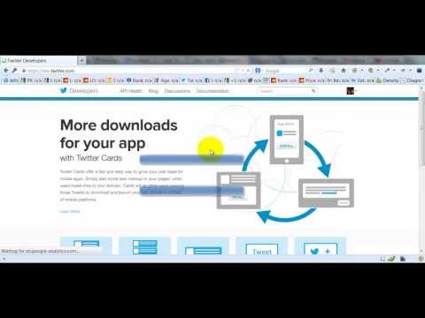 how to obtain twitter consumer key and secret