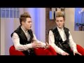 John and Edward [Jedward] - This Morning