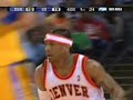 Allen Iverson Fast Break Dunk vs. Warriors