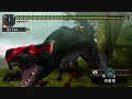 The main new monster in MHP2G - Narugakuruga. This was in the new Deep Forest area and I used Narugakuruga armour and sword & shield. I also used gems to enable the quick eating skill. Enjoy! PS I finally got sound to work!