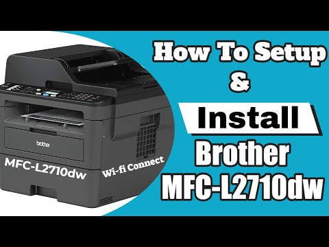 video-linktoworks-How To Setup & Install Brother MFC L2710dw Laser...