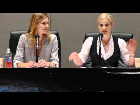 Katee Sackhoff - Tricia Helfer and Katee Sackhoff at the Women of Scifi Convention in Plano, TX 2011.