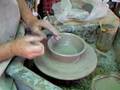 SIMON LEACH - making oval a pie dish