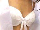 柚木ティナ 部室でお着替え
