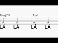 Aprenda Sax - Exercício 1.2 sem Saxofone Aprenda Sax - Exercício 1.2 sem Saxofone