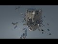 Realflow Building Collapse 2 (1000+ objects)