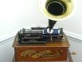 Edison cylinder phonograph playing Listen to the Mocking Bird