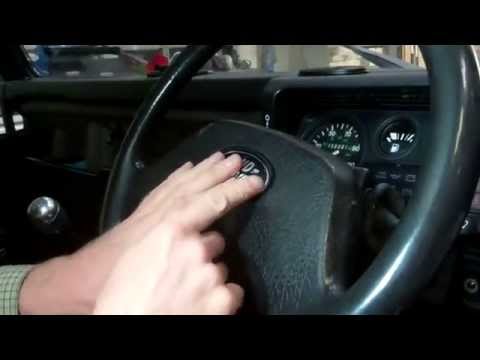How to upgrade the steering wheel center on Land Rover Defender