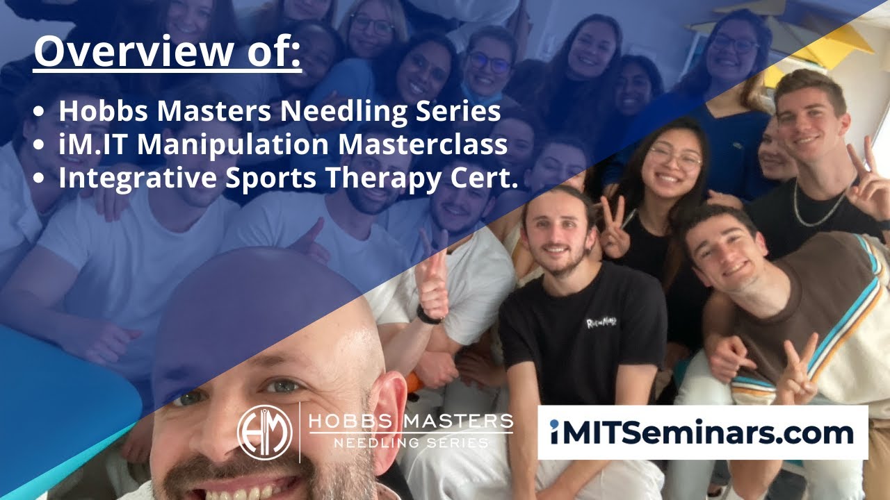 iM.IT's Dry Needling | Spinal Manipulation | Sports Rehab | Performance Psychology Course Overview