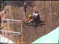 Mike Alessi Crash at Red Bud 2008 - View from Ski Jump