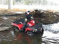 Crossing the rock river  Polaris Sportsman 500 700 800