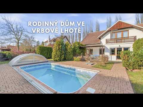 Video Rodinný dům se zahradou, bazénem a ateliérem