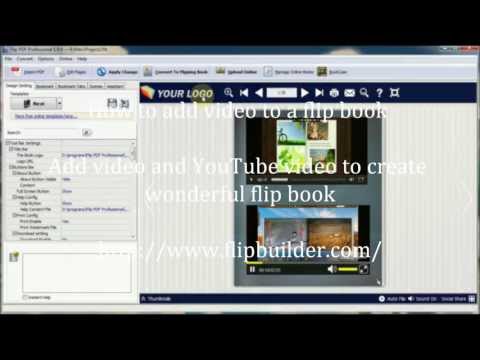 Flipbook Tutorial: How to add video to a flip book - FlipBuilder