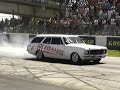 burnout Opala e caravan