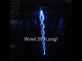 Blue LED spiral decoration