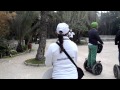 Paseando en segway por Elche durante blogtrip #visitelche