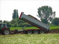 Grond rijden met Van Helmond Loonbedrijf.