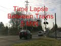 Stewarts Ferry Pike (two trains caught by two cams)