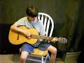 A.J. playing I Will Sing Unto The Lord