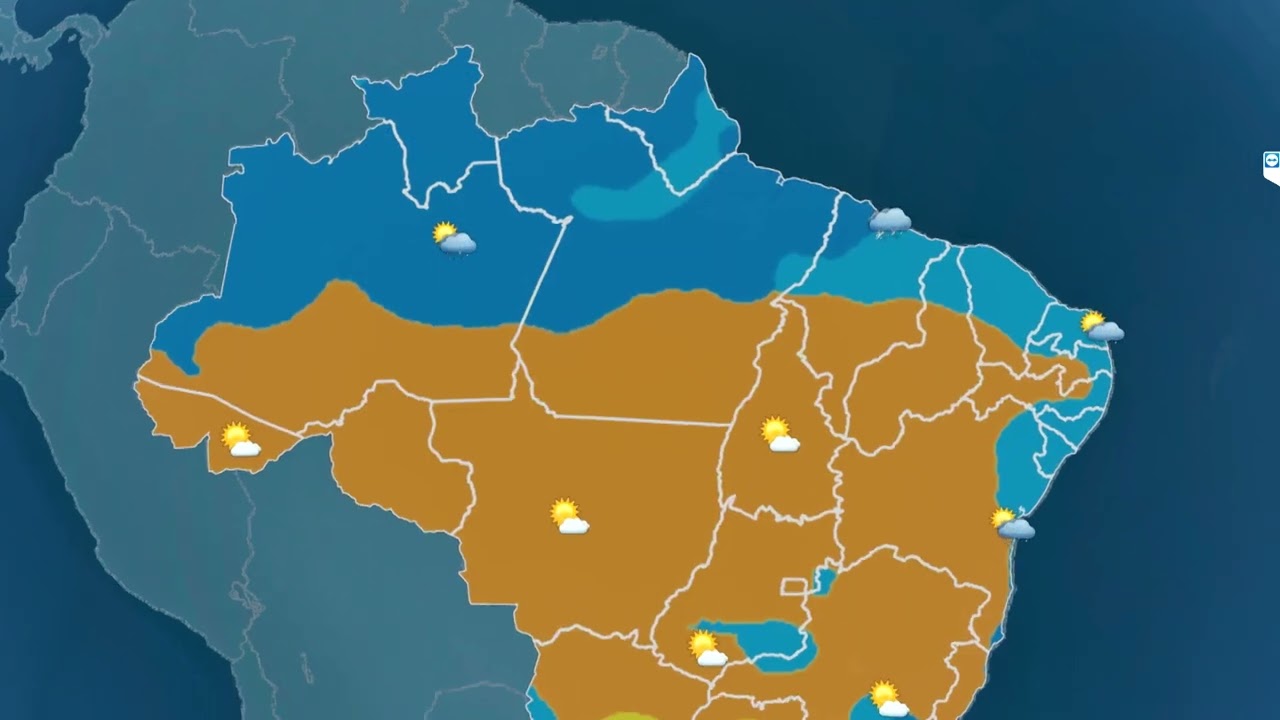 Último dia de maio terá predomínio de tempo firme em grande parte do Brasil | 31/05/2026