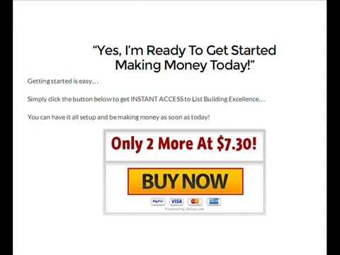 List Building Excellence Review GET IT NOW